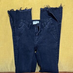 We The Free Dark Indigo Cropped Jeans